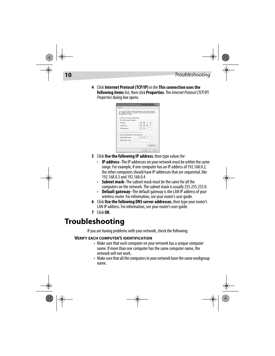 Troubleshooting | Dynex DX-E101 User Manual | Page 10 / 44