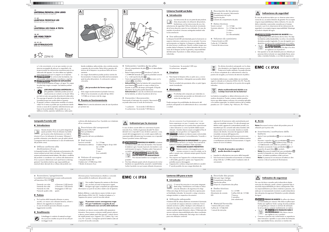 Crivit Z29610 User Manual | 2 pages