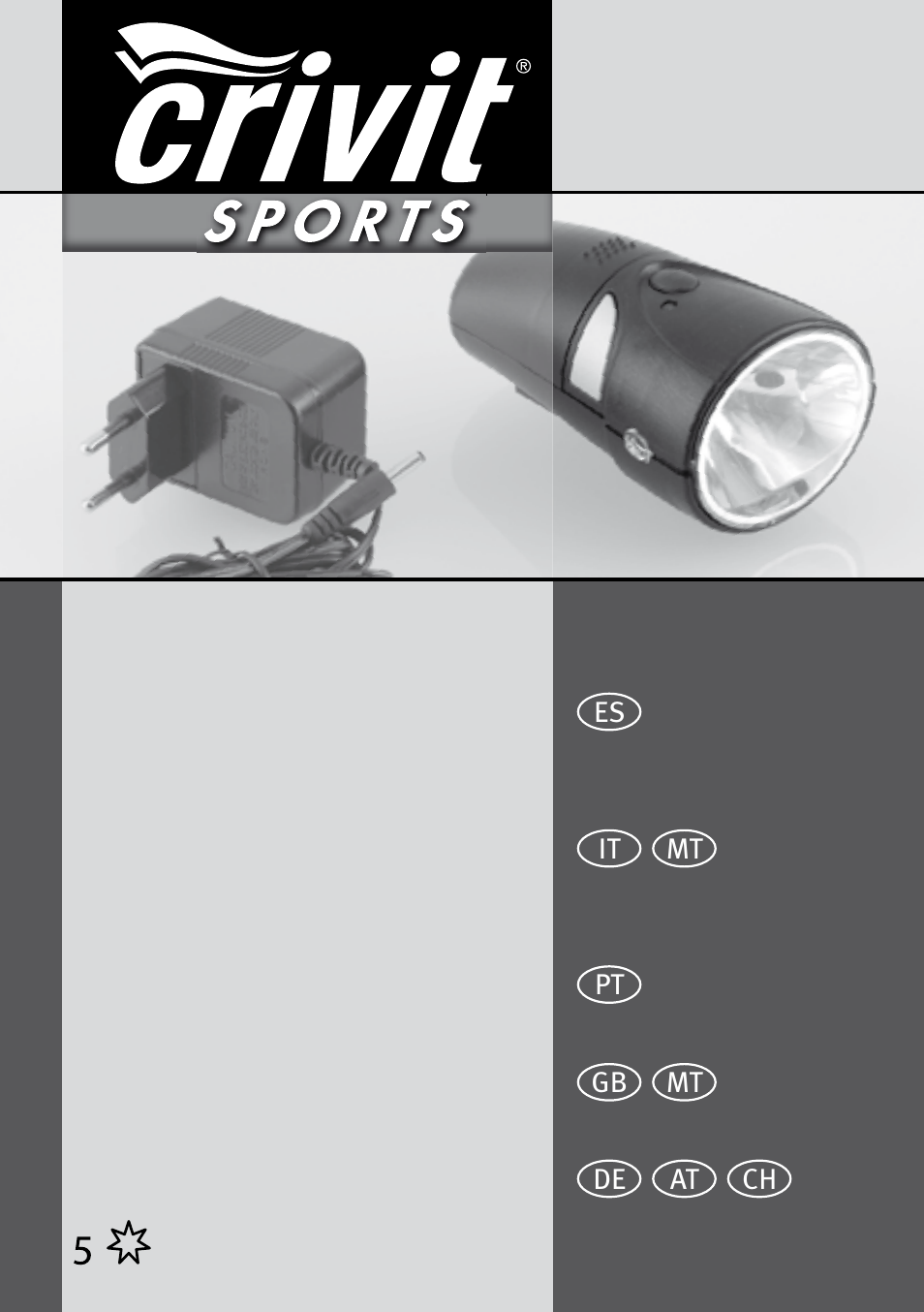 Crivit Halogen Bike Light Set User Manual | 23 pages