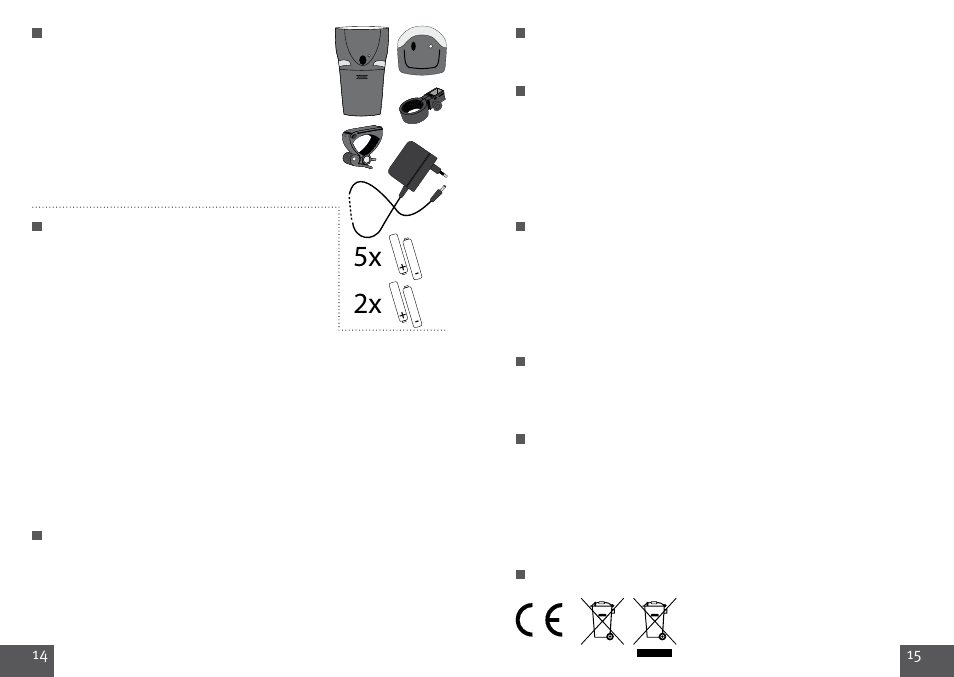 Crivit Halogen Bike Light Set User Manual | Page 8 / 23