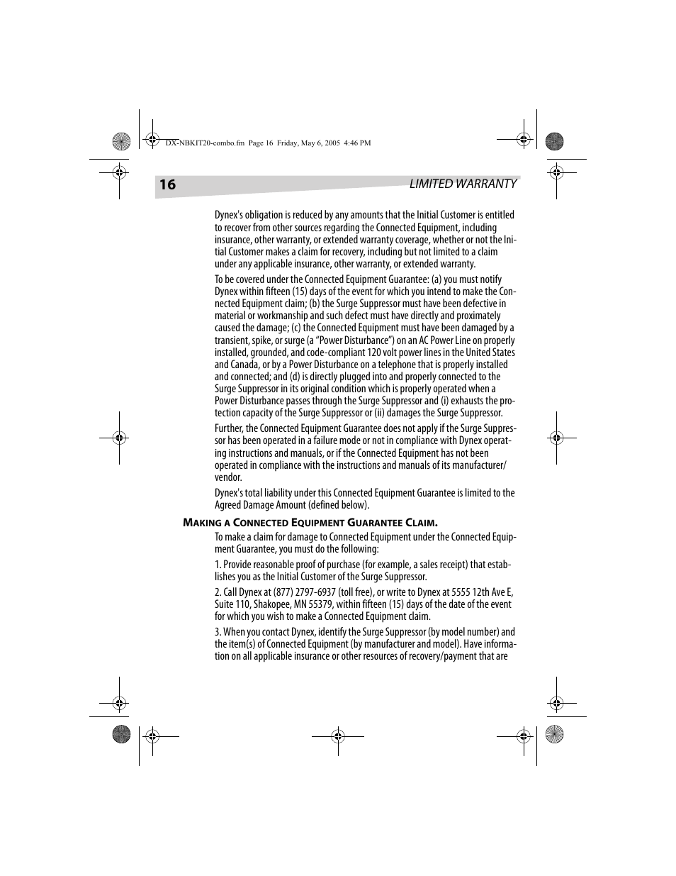 Dynex DX-NBKIT20 User Manual | Page 16 / 64