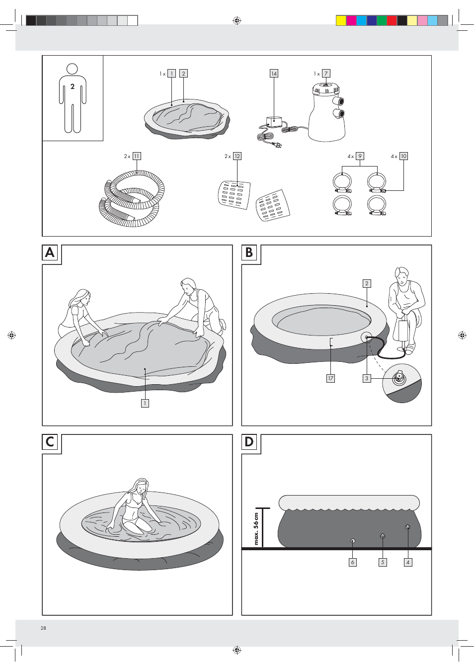Crivit Z31152 User Manual | Page 28 / 30