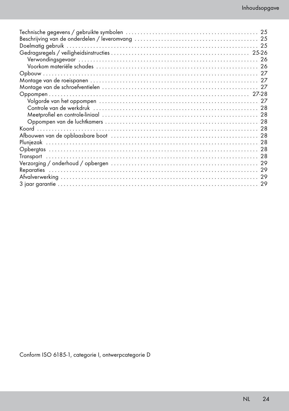 Crivit 2-Person Kayak User Manual | Page 23 / 34