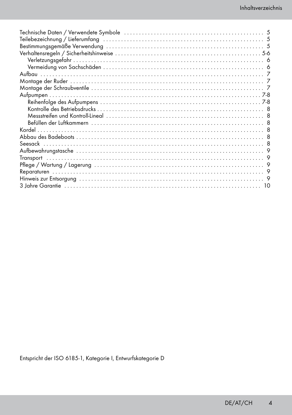 Crivit 2-Person Kayak User Manual | Page 3 / 34