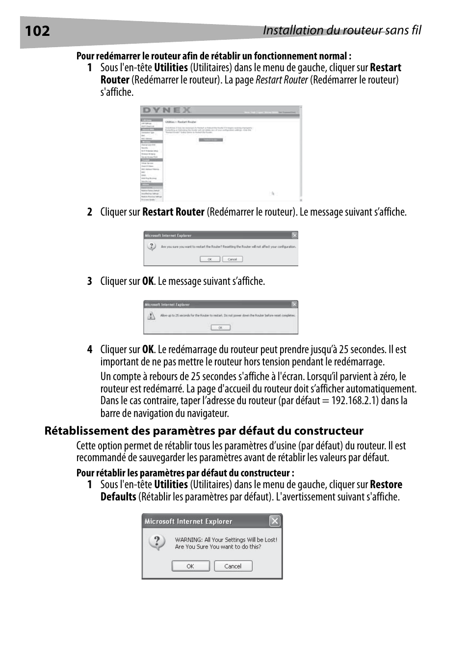 Dynex DX-WEGRTR User Manual | Page 102 / 200