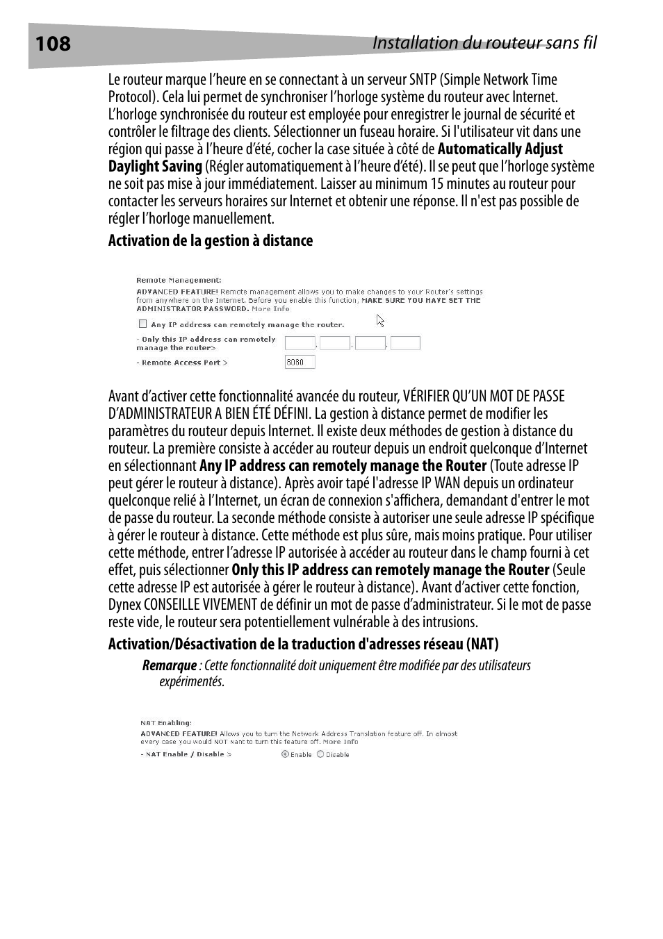 Dynex DX-WEGRTR User Manual | Page 108 / 200