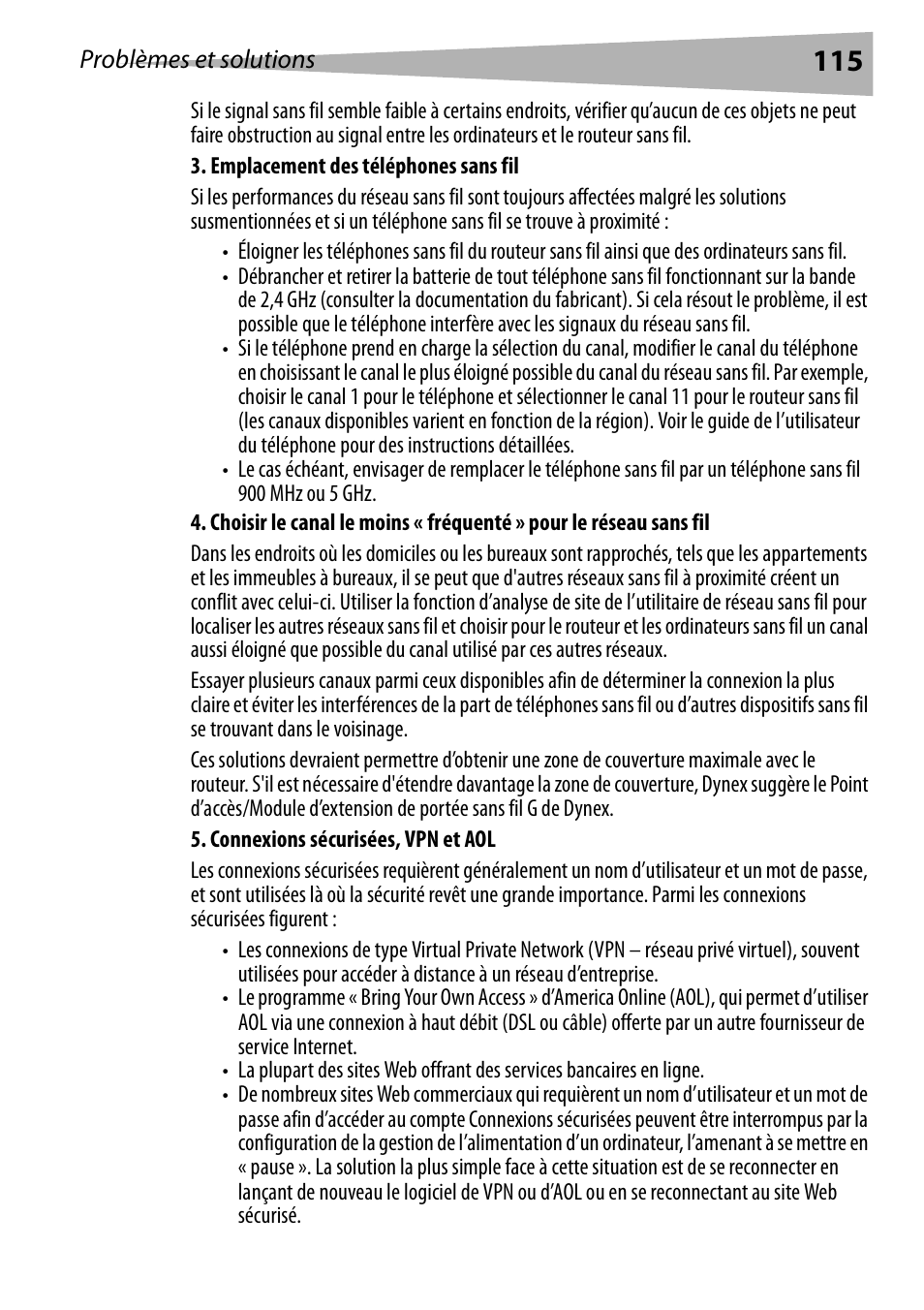 Dynex DX-WEGRTR User Manual | Page 115 / 200