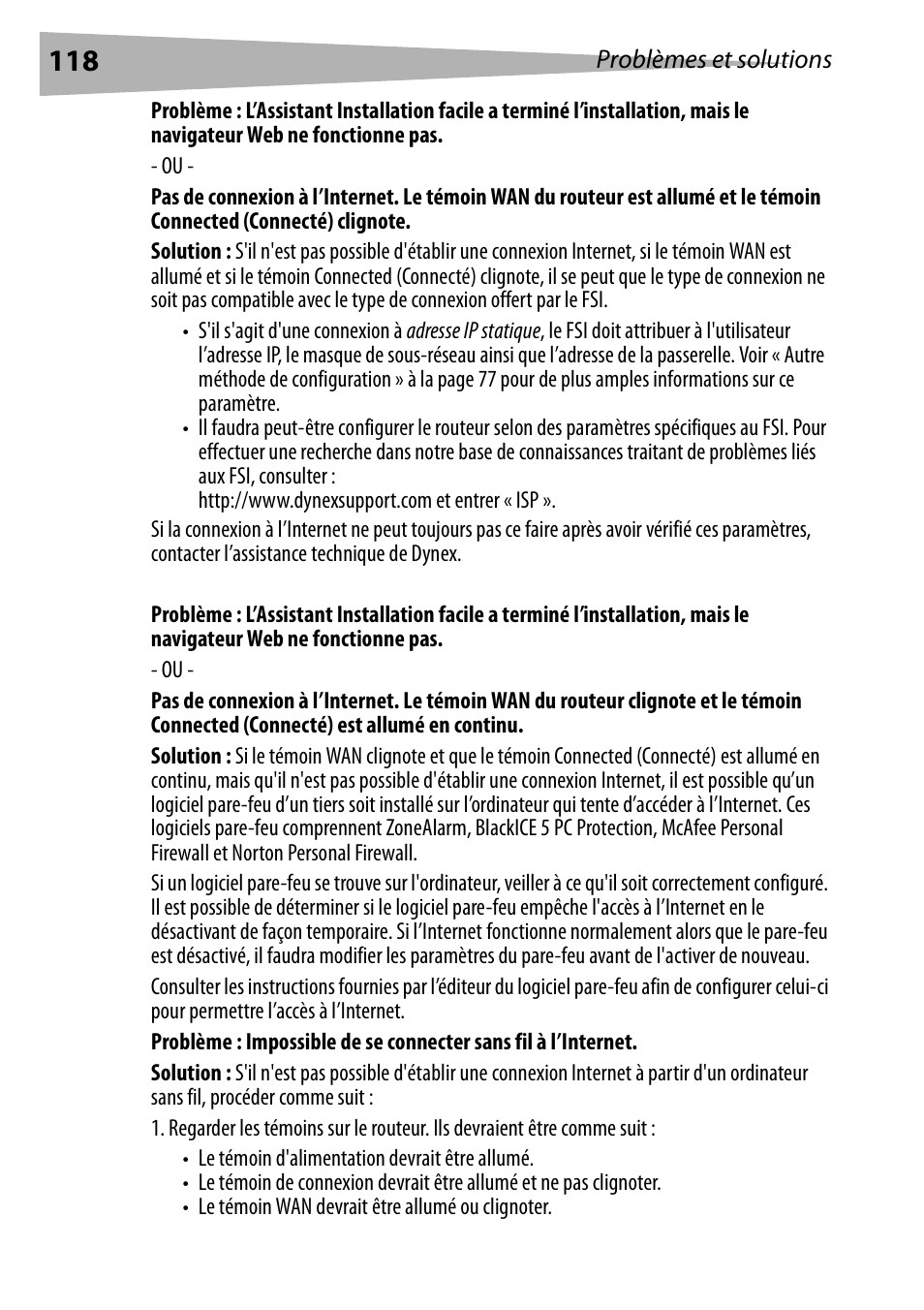 Dynex DX-WEGRTR User Manual | Page 118 / 200