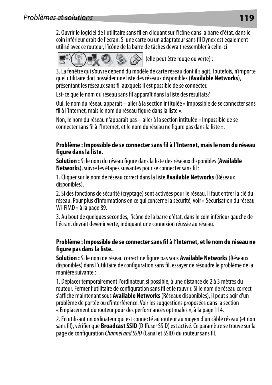 Dynex DX-WEGRTR User Manual | Page 119 / 200