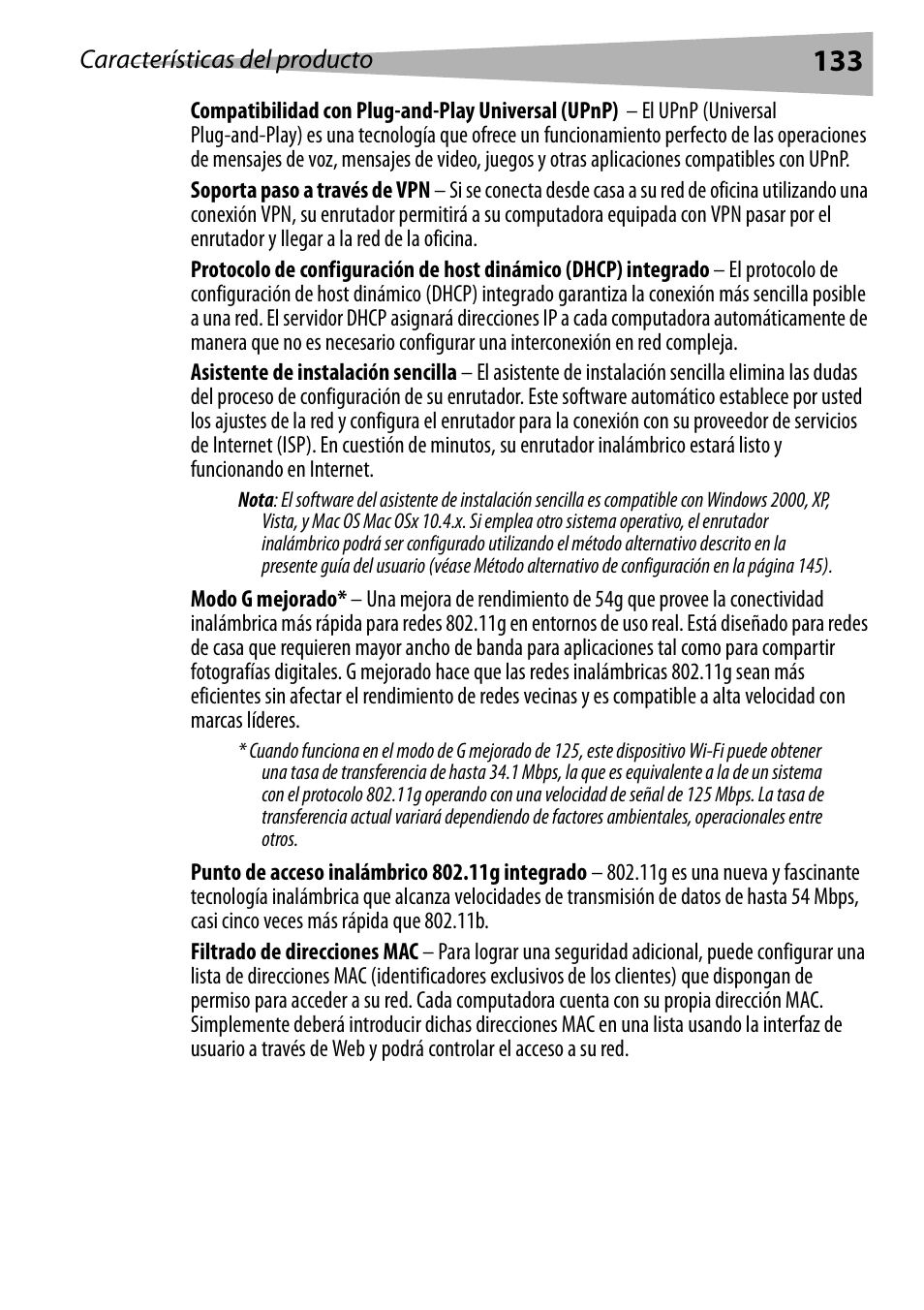 Dynex DX-WEGRTR User Manual | Page 133 / 200