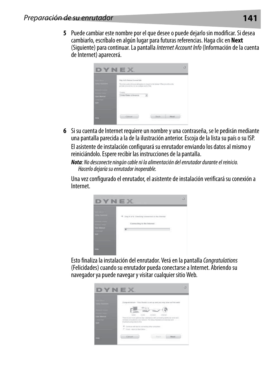 Dynex DX-WEGRTR User Manual | Page 141 / 200