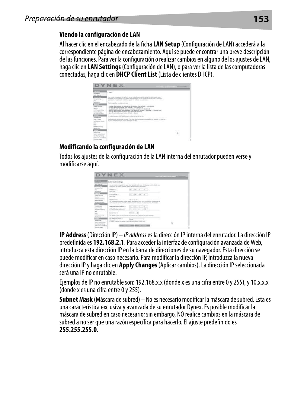 Dynex DX-WEGRTR User Manual | Page 153 / 200