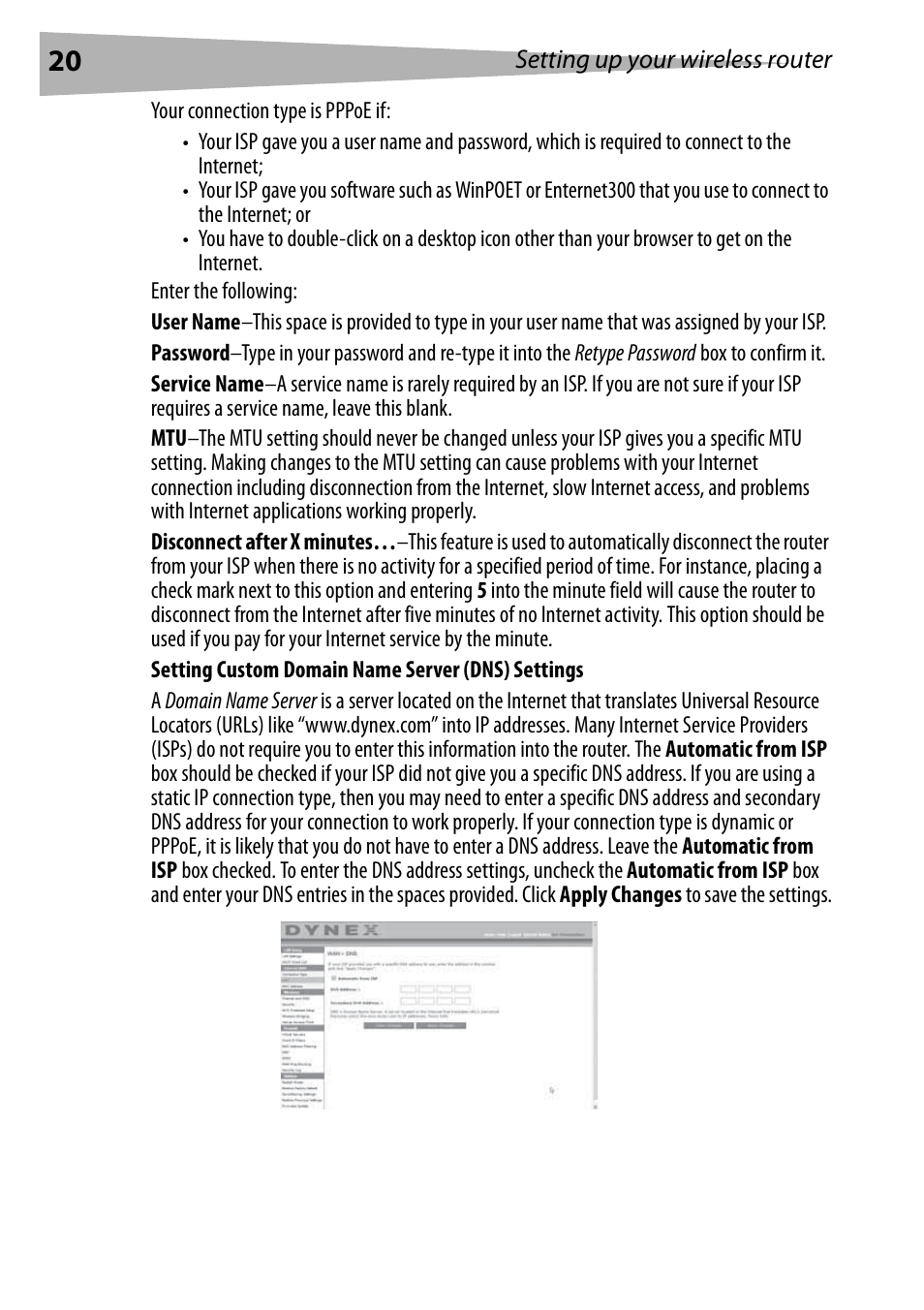 Dynex DX-WEGRTR User Manual | Page 20 / 200
