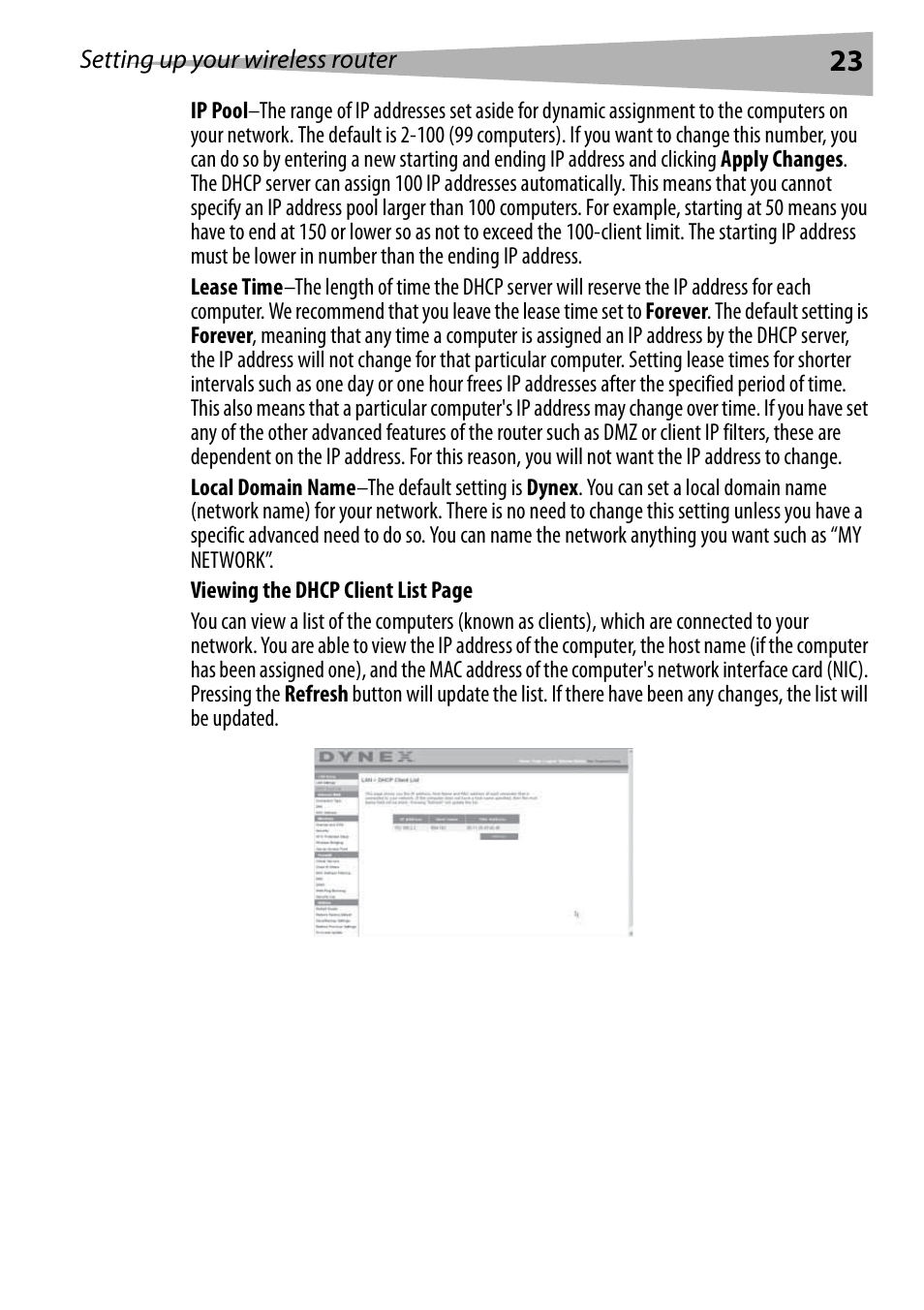 Dynex DX-WEGRTR User Manual | Page 23 / 200