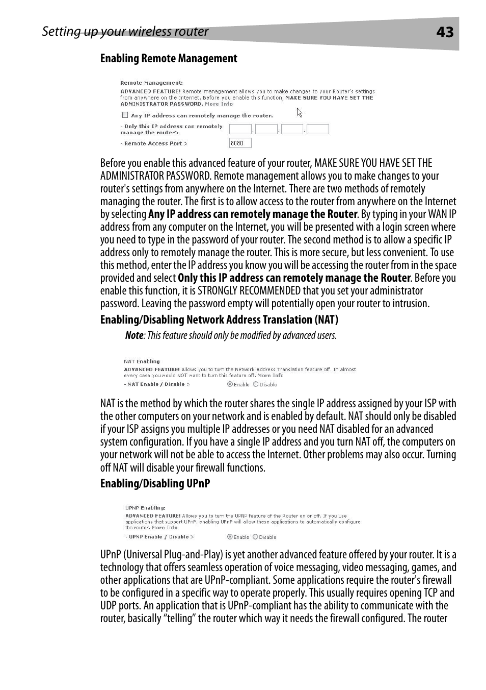 Dynex DX-WEGRTR User Manual | Page 43 / 200
