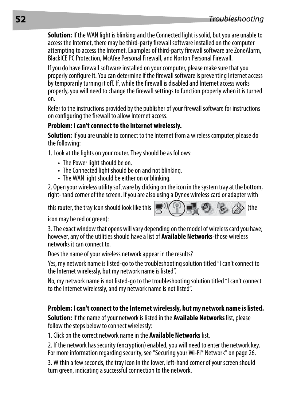 Dynex DX-WEGRTR User Manual | Page 52 / 200