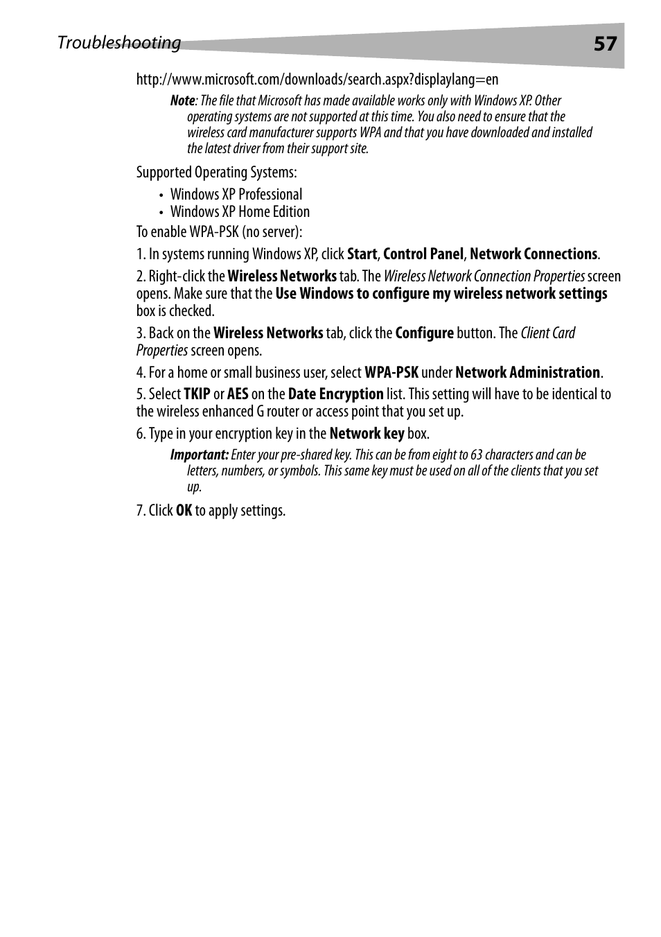 Dynex DX-WEGRTR User Manual | Page 57 / 200