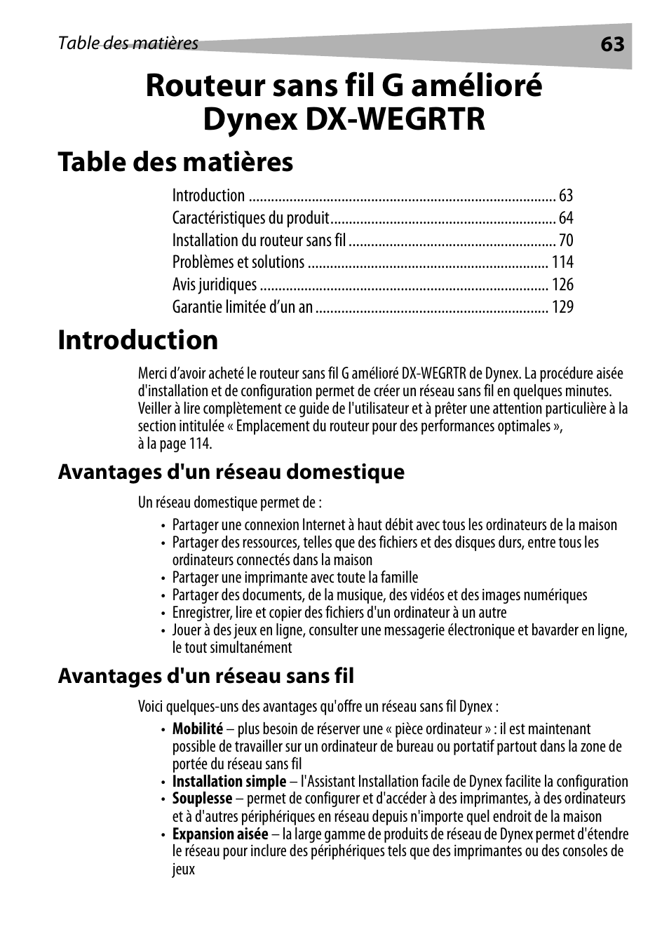Dynex DX-WEGRTR User Manual | Page 63 / 200
