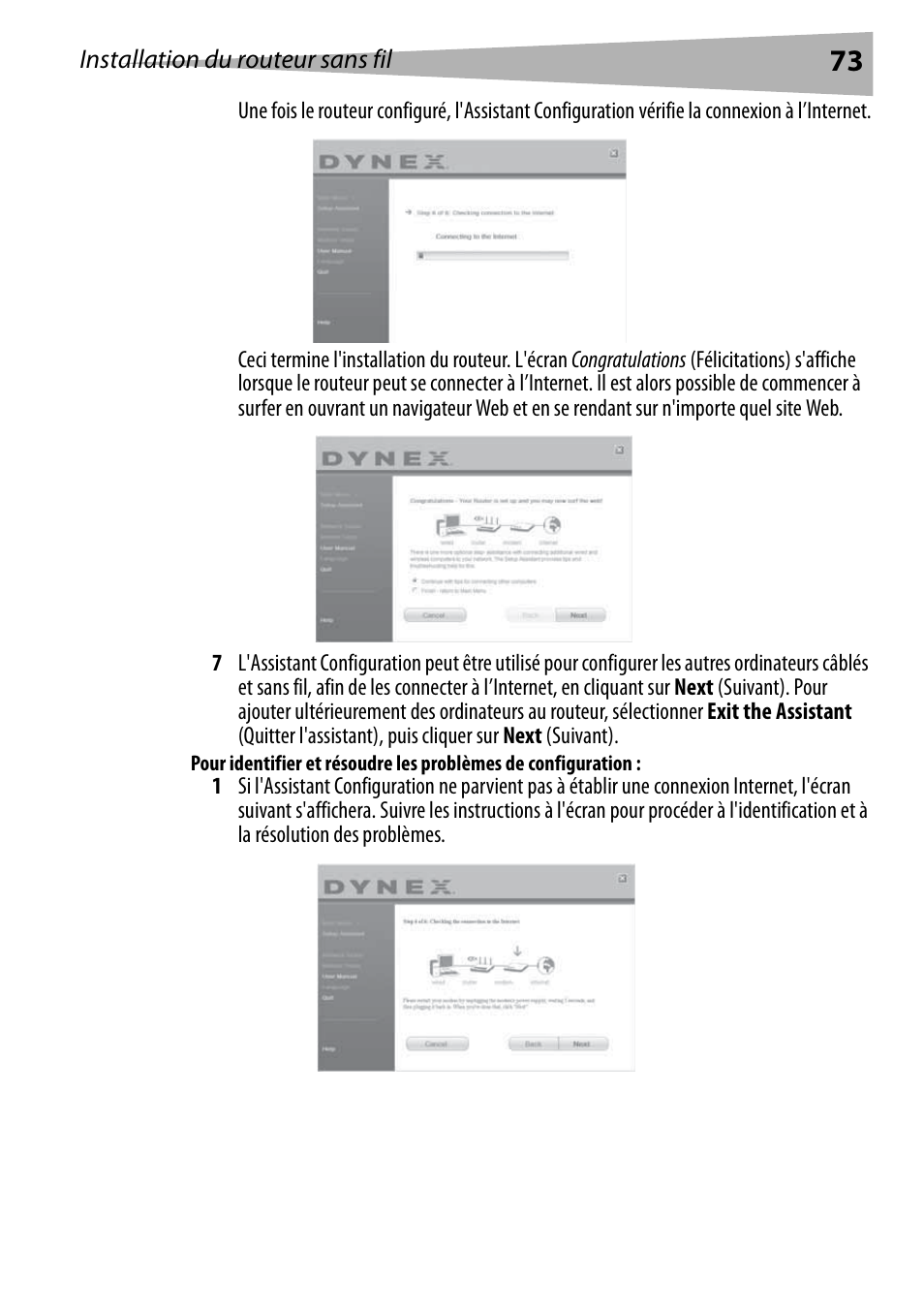 Dynex DX-WEGRTR User Manual | Page 73 / 200