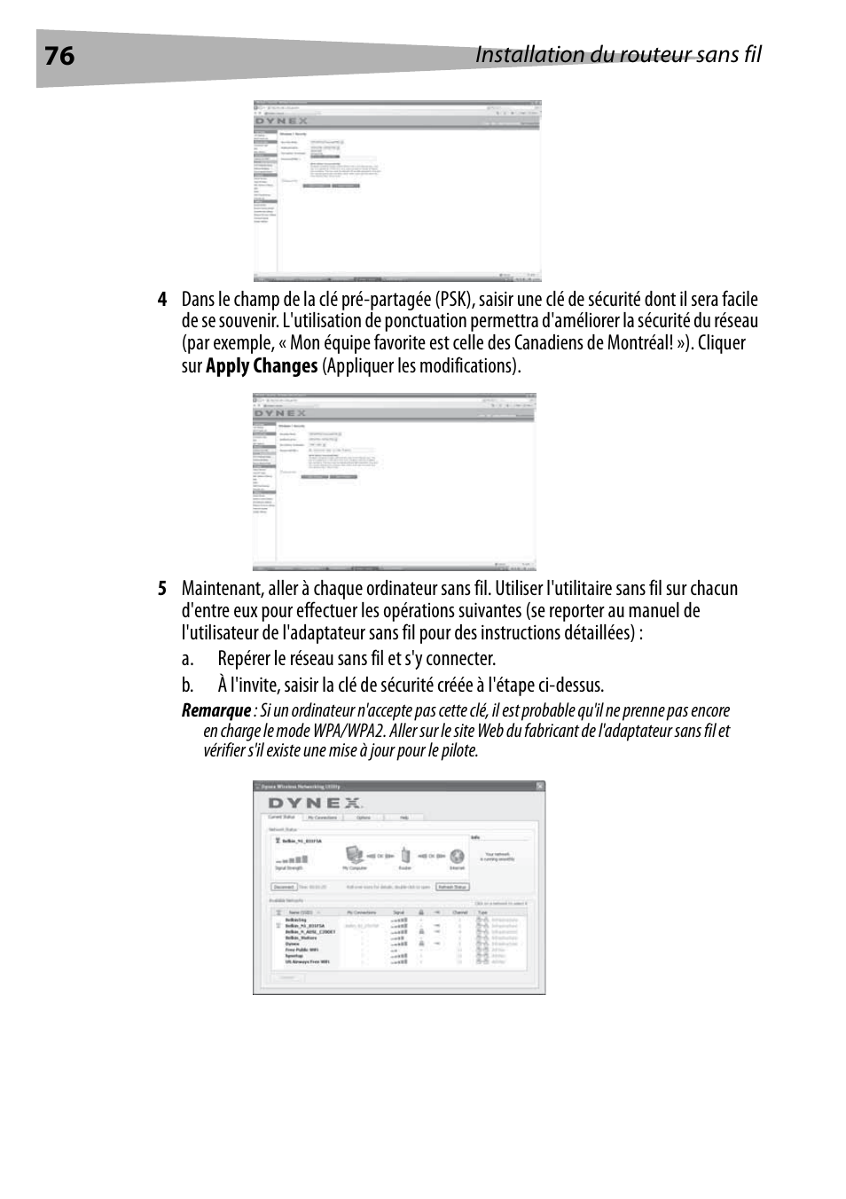 Dynex DX-WEGRTR User Manual | Page 76 / 200