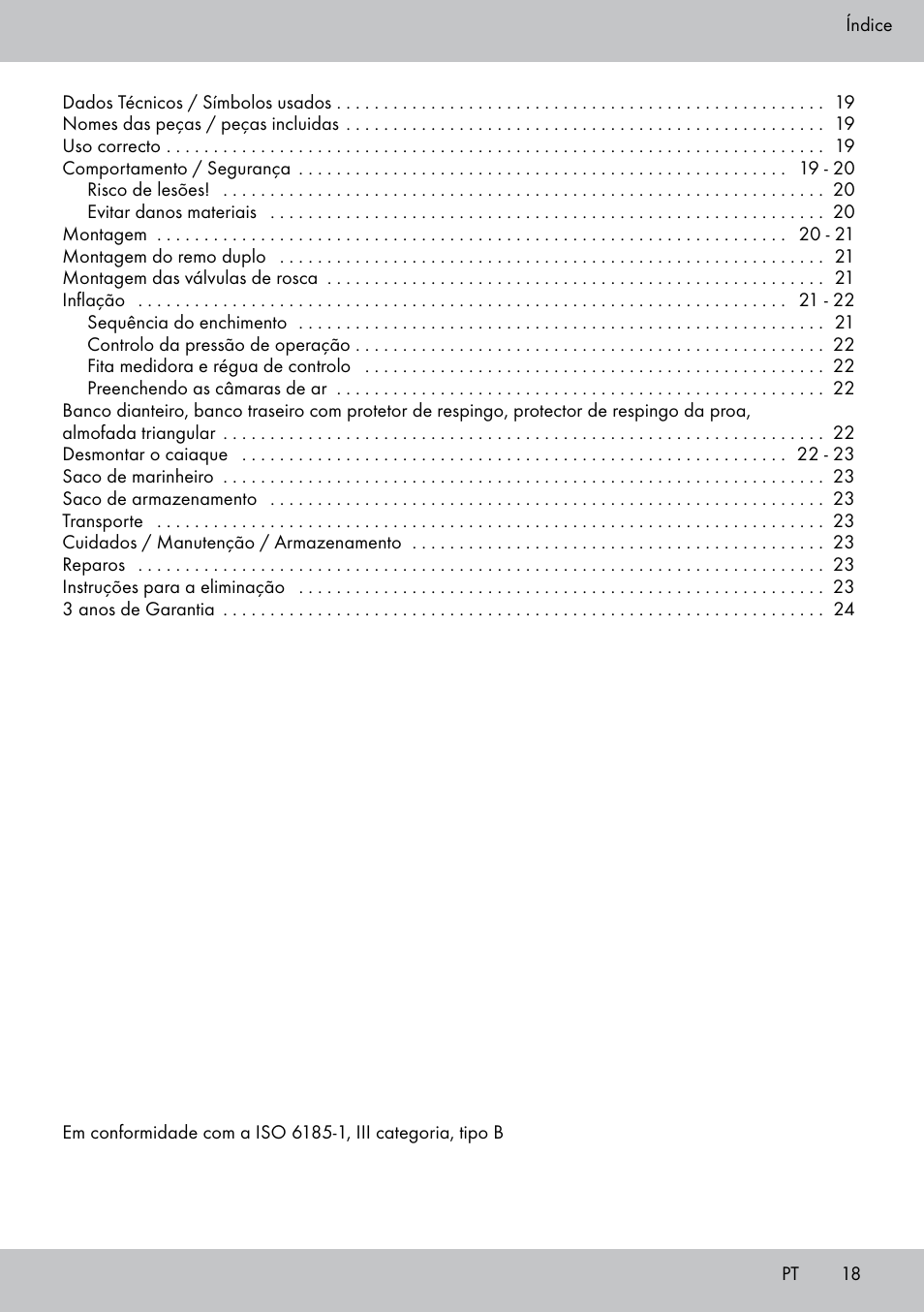 Crivit 2-Person Kayak User Manual | Page 17 / 38