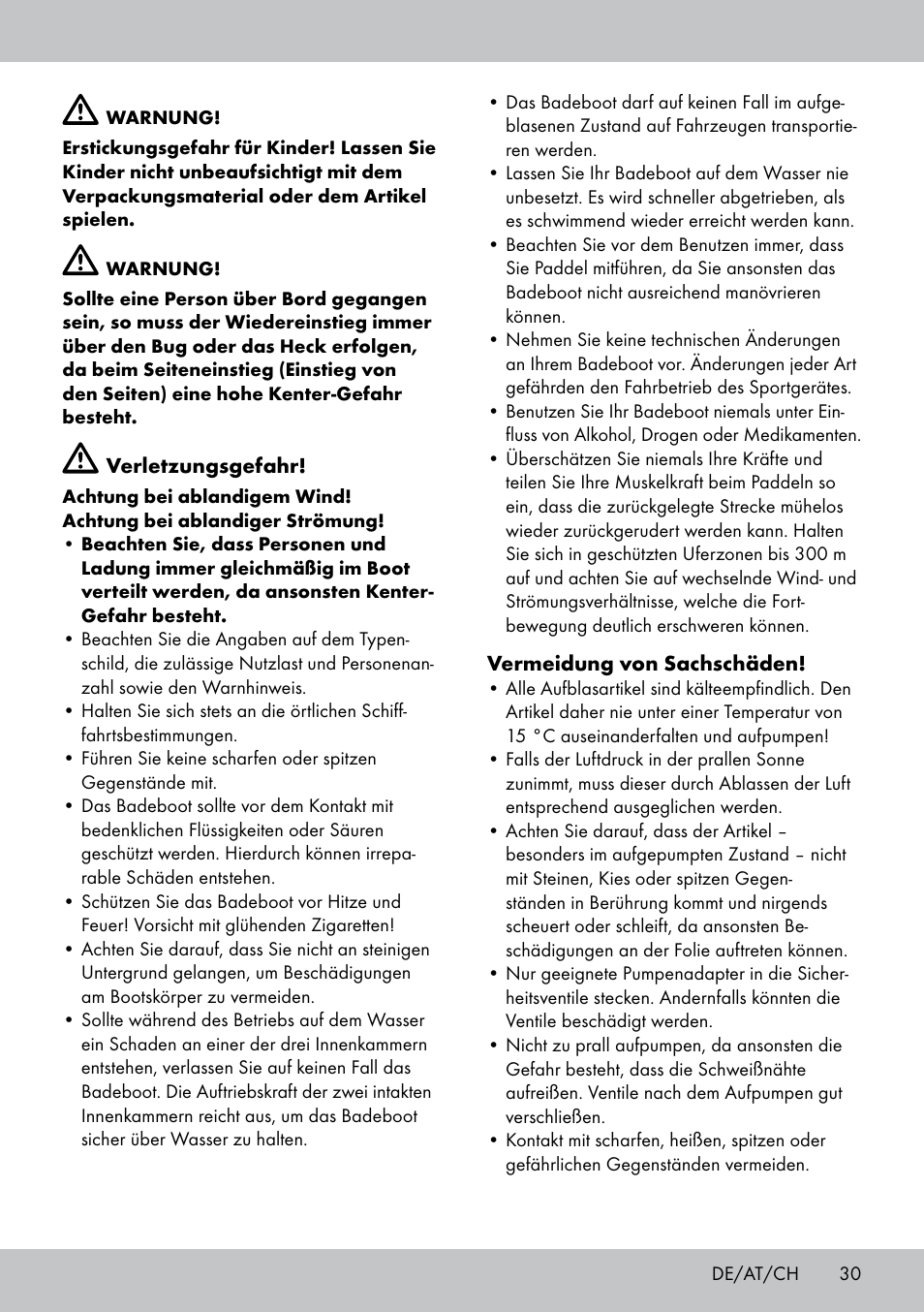 Crivit 2-Person Kayak User Manual | Page 29 / 34