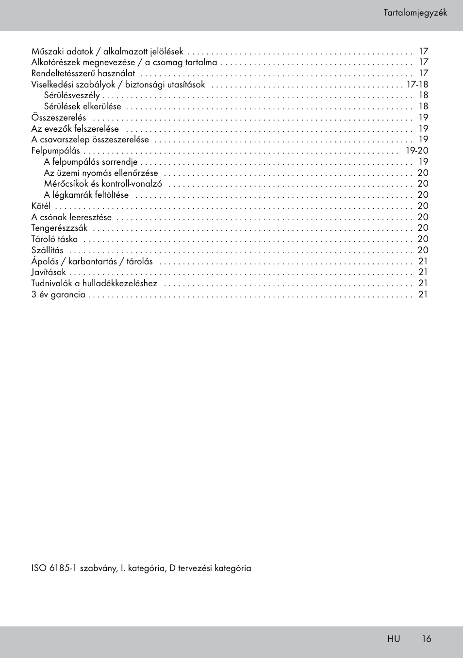 Crivit 2-Person Kayak User Manual | Page 15 / 46