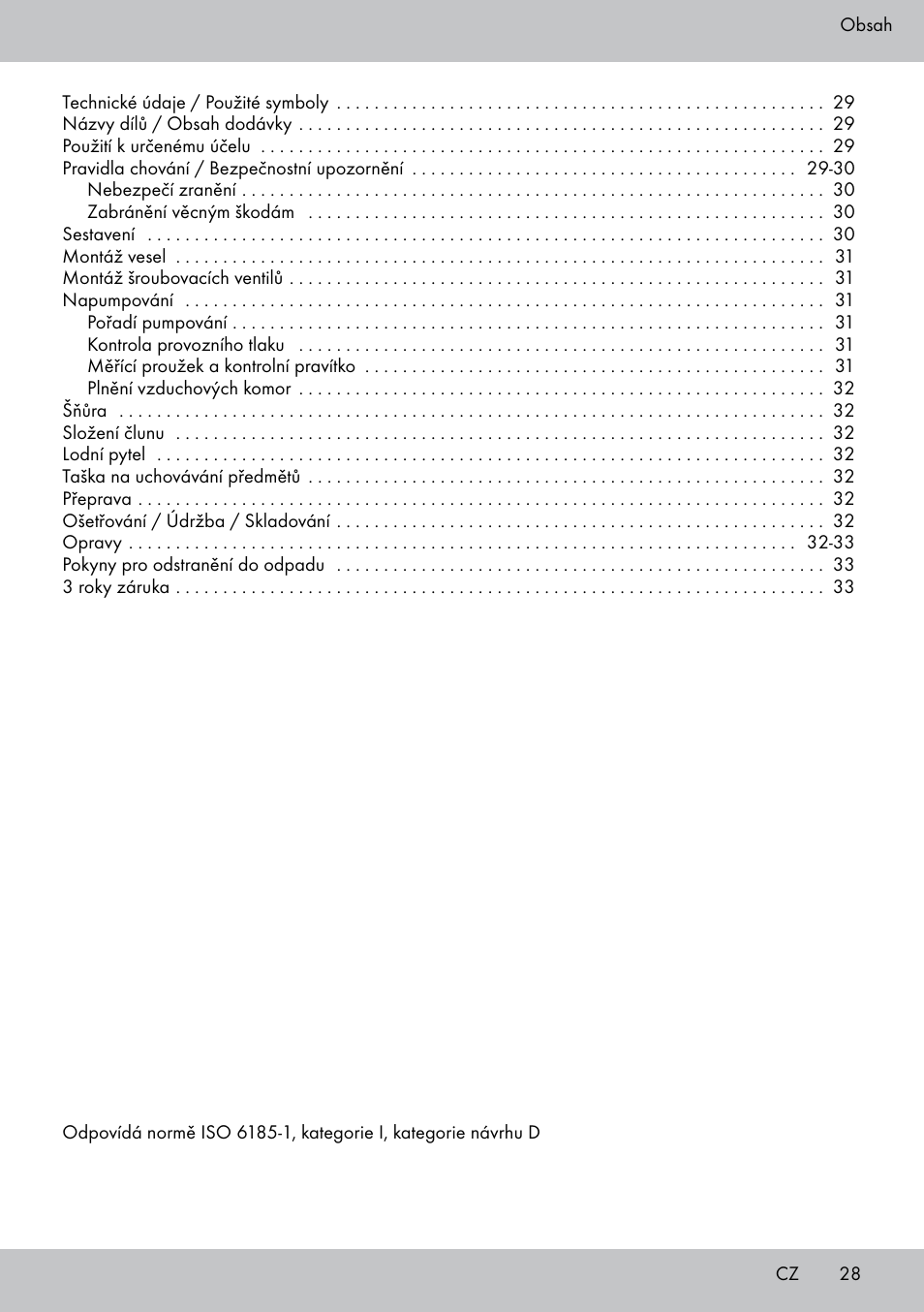 Crivit 2-Person Kayak User Manual | Page 27 / 46