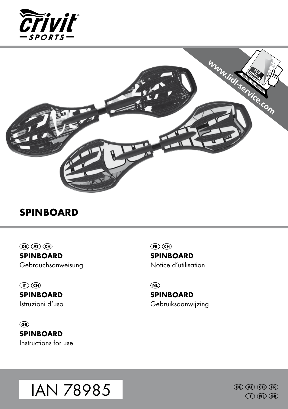 Crivit SB-1557 User Manual | 16 pages