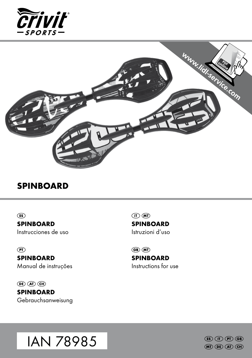 Crivit SB-1557 User Manual | 16 pages