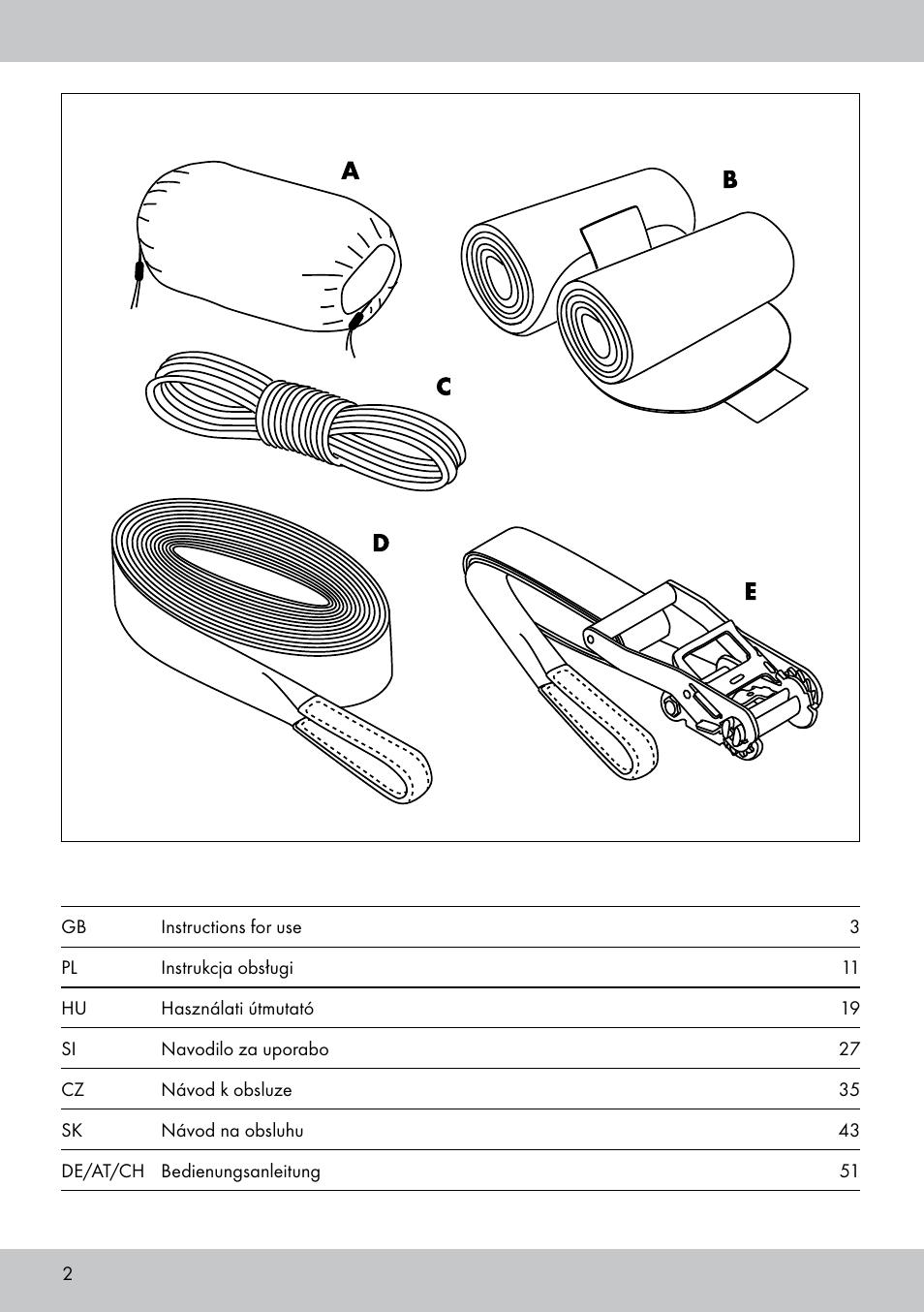 Crivit SL-1530 User Manual | Page 2 / 60