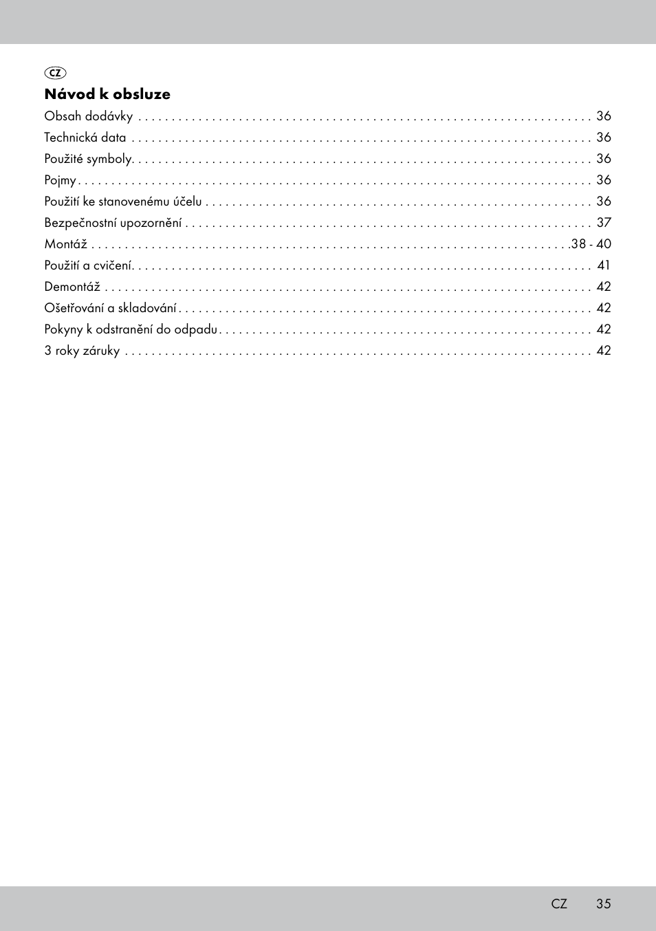 Crivit SL-1530 User Manual | Page 35 / 60