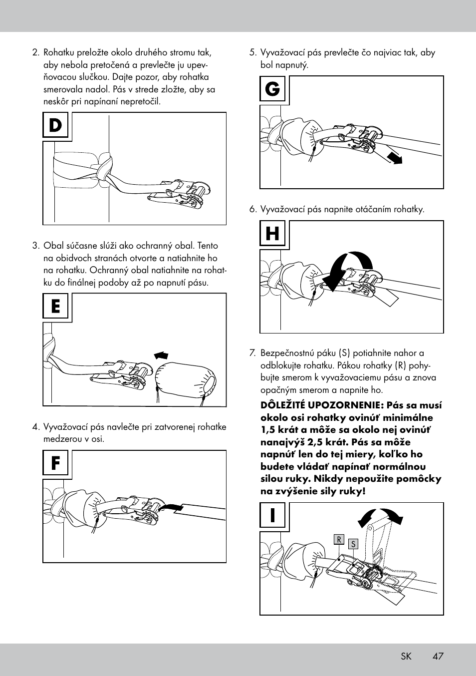 Crivit SL-1530 User Manual | Page 47 / 60