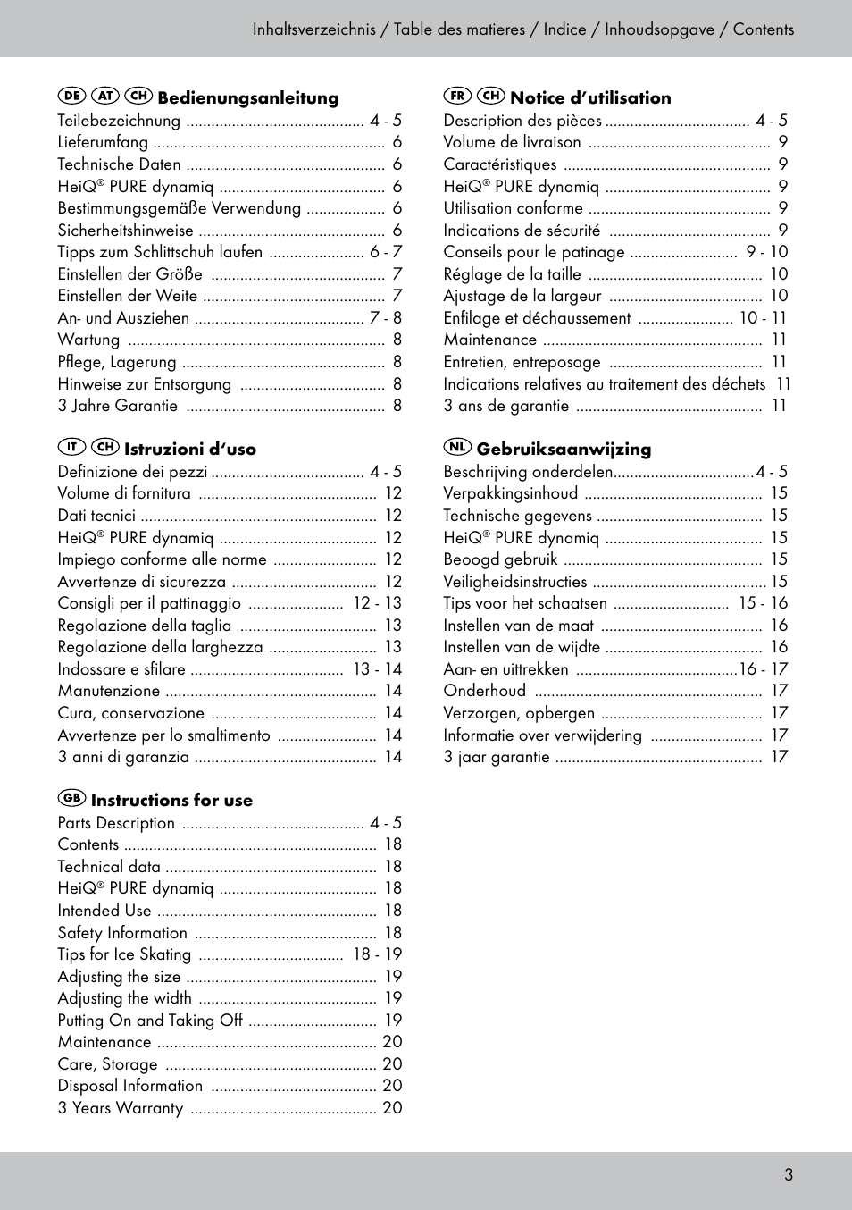 Crivit KI-1431 User Manual | Page 3 / 24