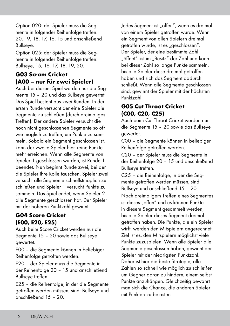 Crivit DS-1532 User Manual | Page 12 / 82