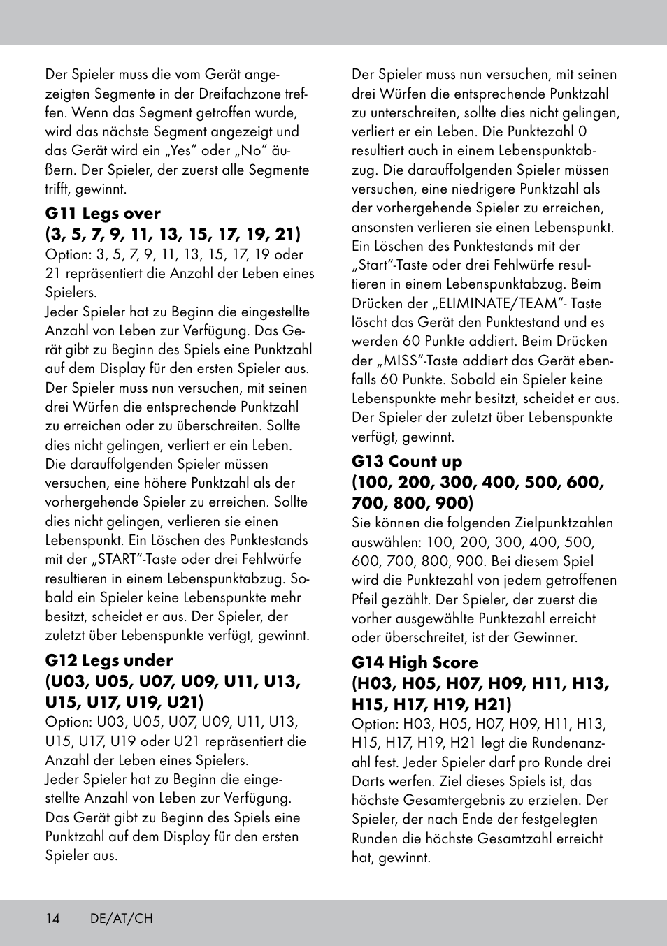 Crivit DS-1532 User Manual | Page 14 / 82