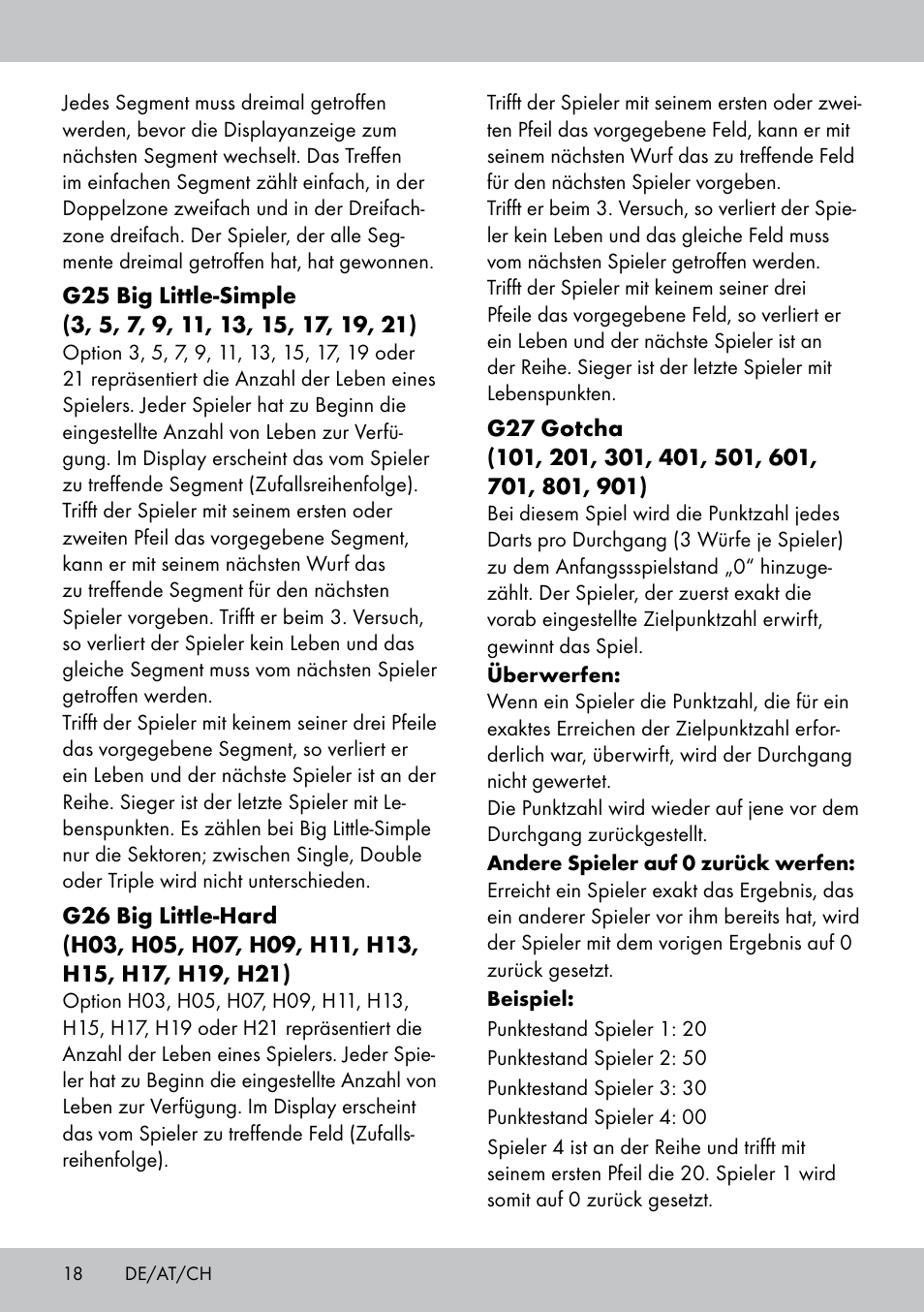 Crivit DS-1532 User Manual | Page 18 / 82
