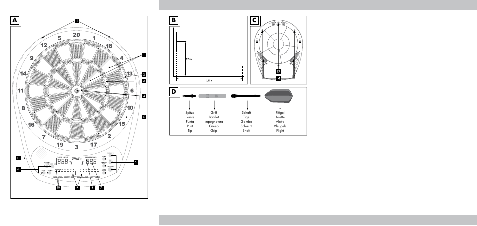 Ab c d | Crivit DS-1532 User Manual | Page 2 / 82