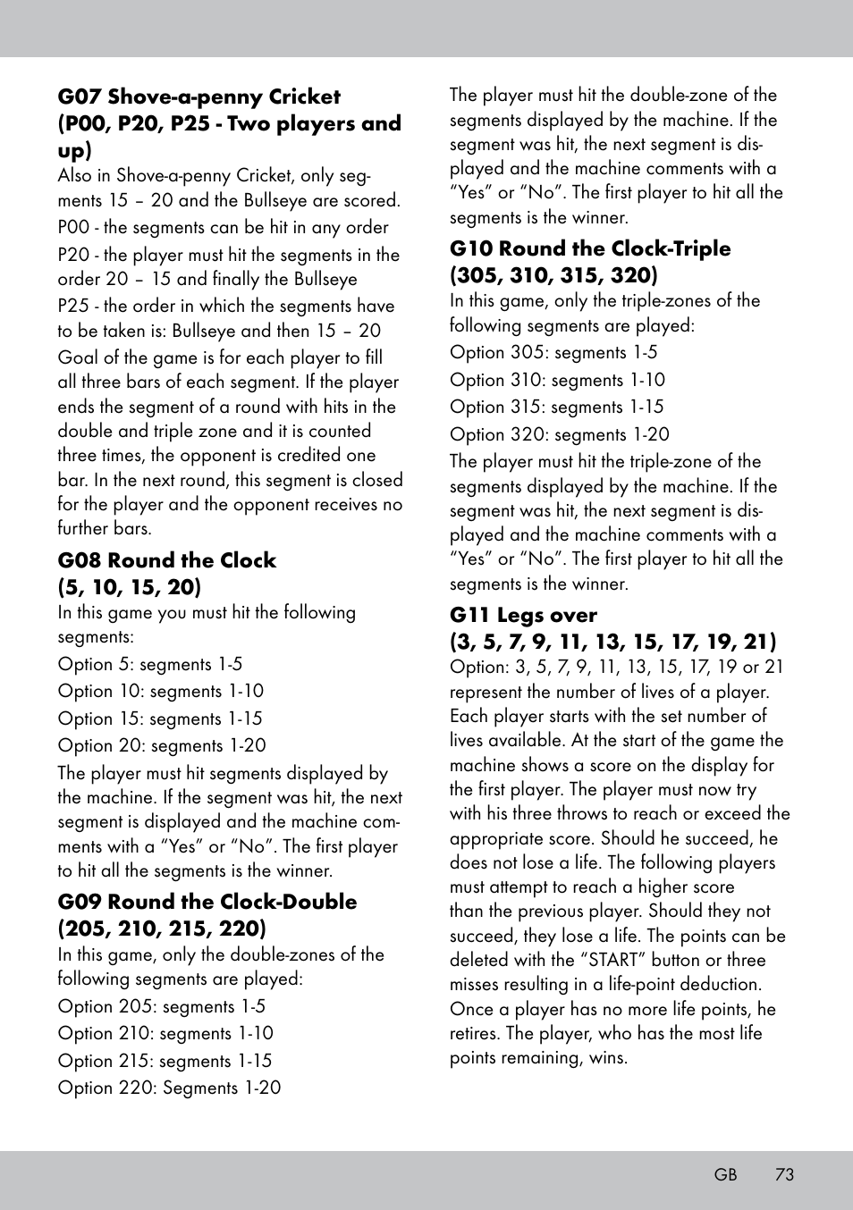 Crivit DS-1532 User Manual | Page 73 / 82