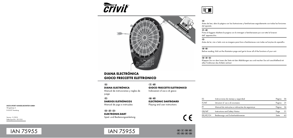 Crivit DS-1532 User Manual | 82 pages
