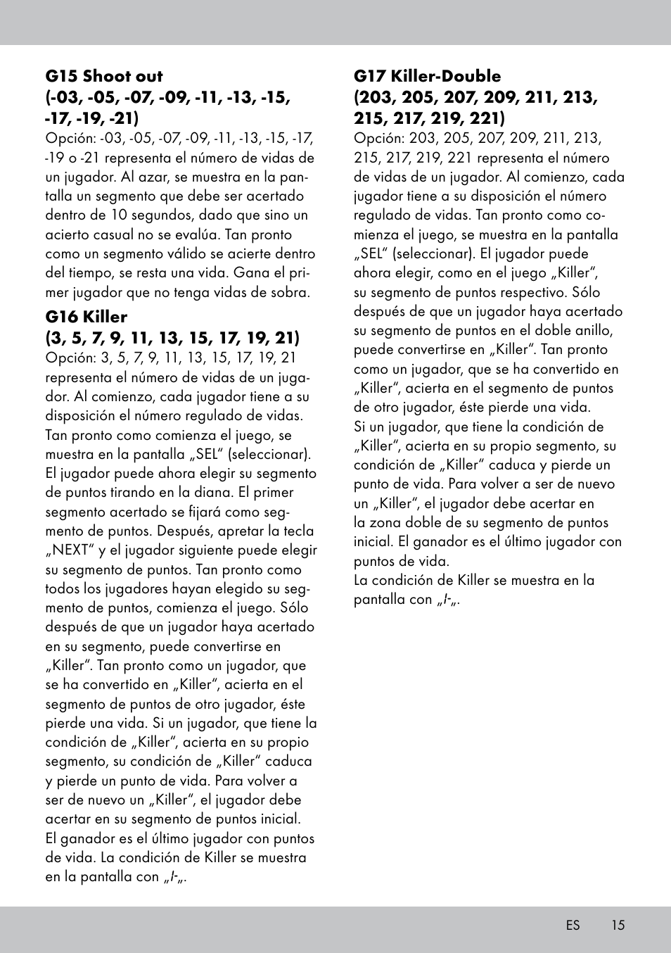 Crivit DS-1532 User Manual | Page 15 / 82