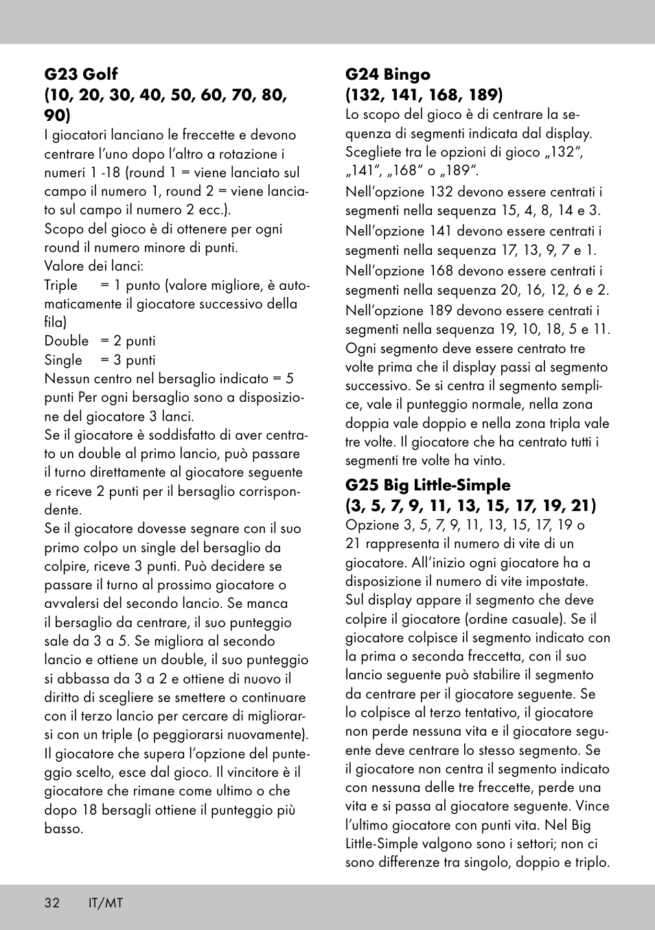 Crivit DS-1532 User Manual | Page 32 / 82