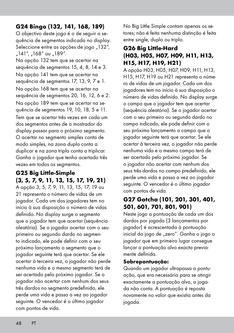 Crivit DS-1532 User Manual | Page 48 / 82