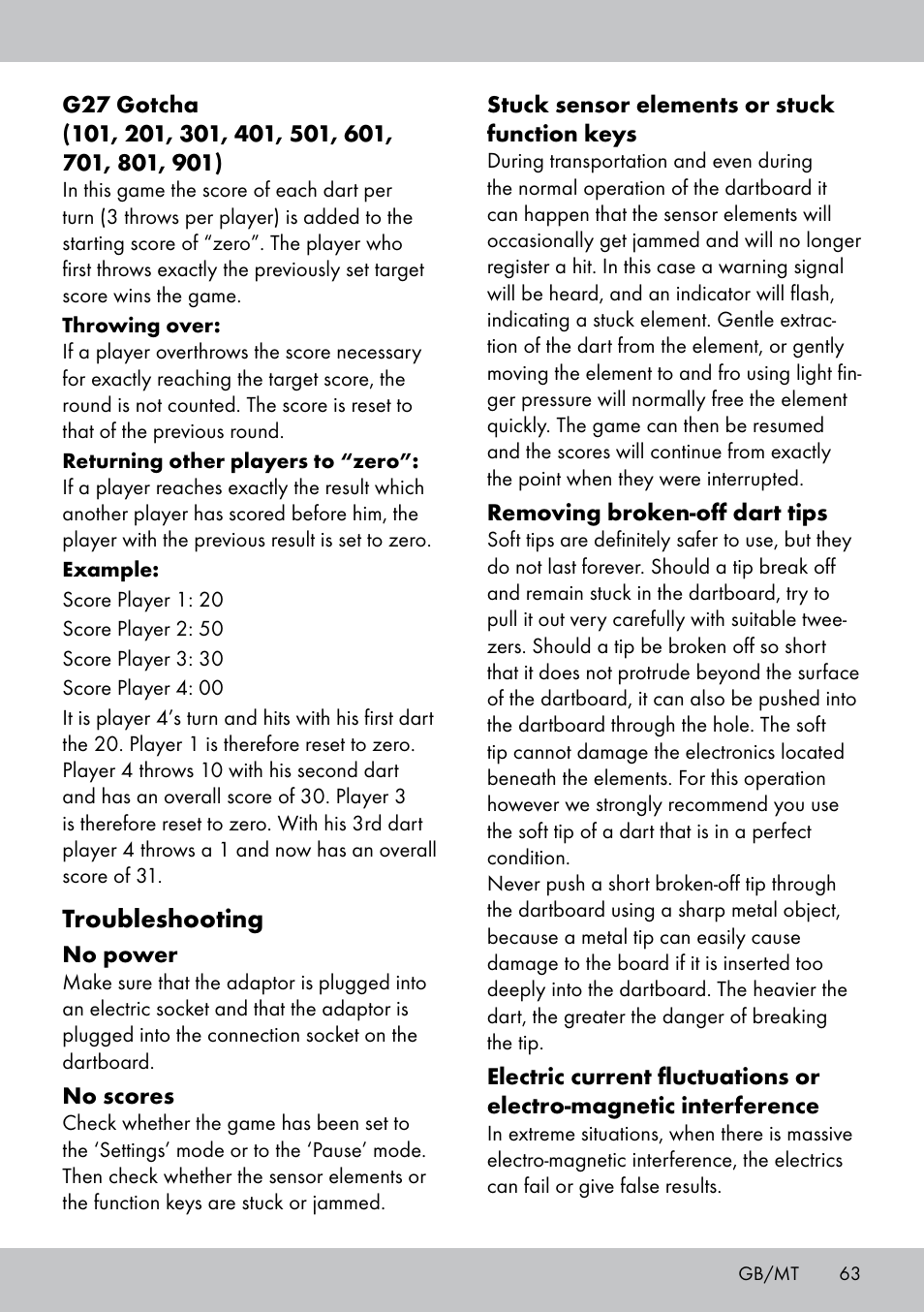 Crivit DS-1532 User Manual | Page 63 / 82