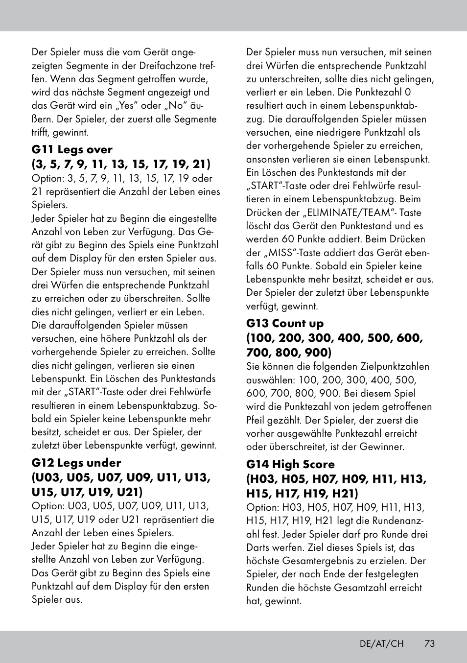 Crivit DS-1532 User Manual | Page 73 / 82