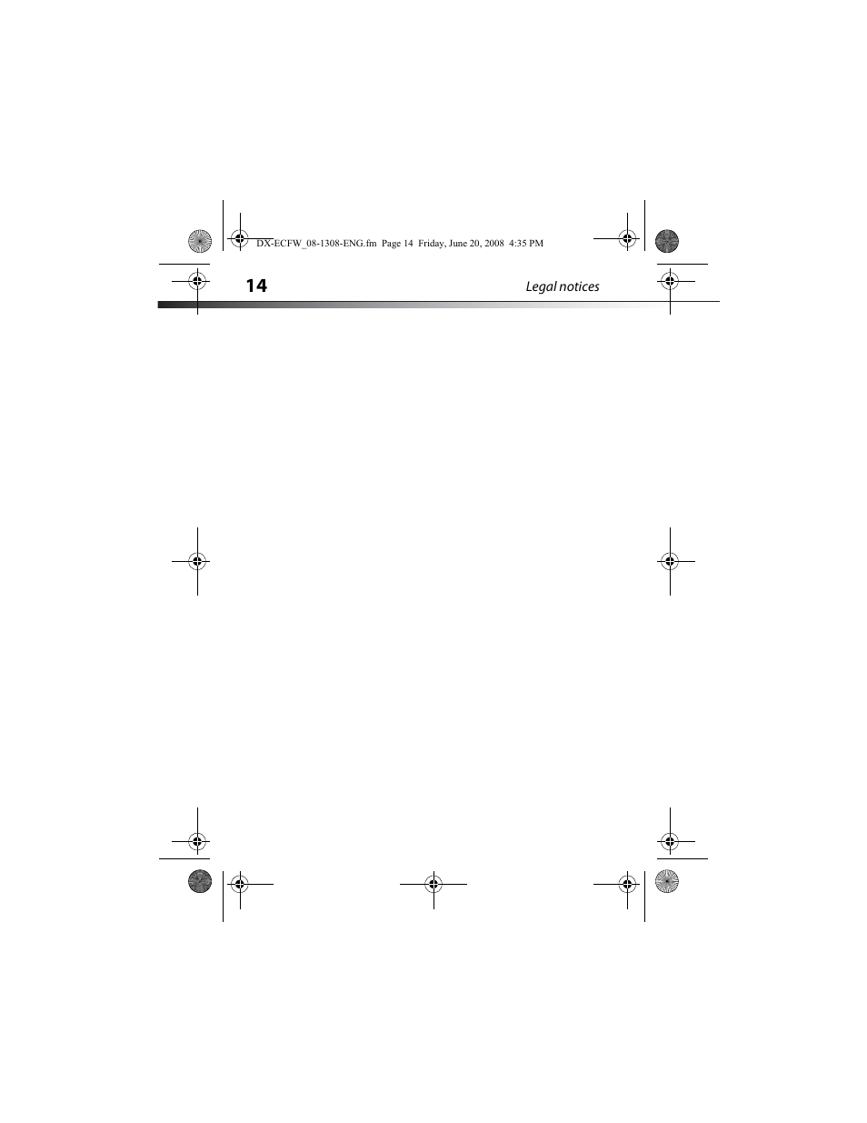 Dynex DX-ECFW User Manual | Page 14 / 16