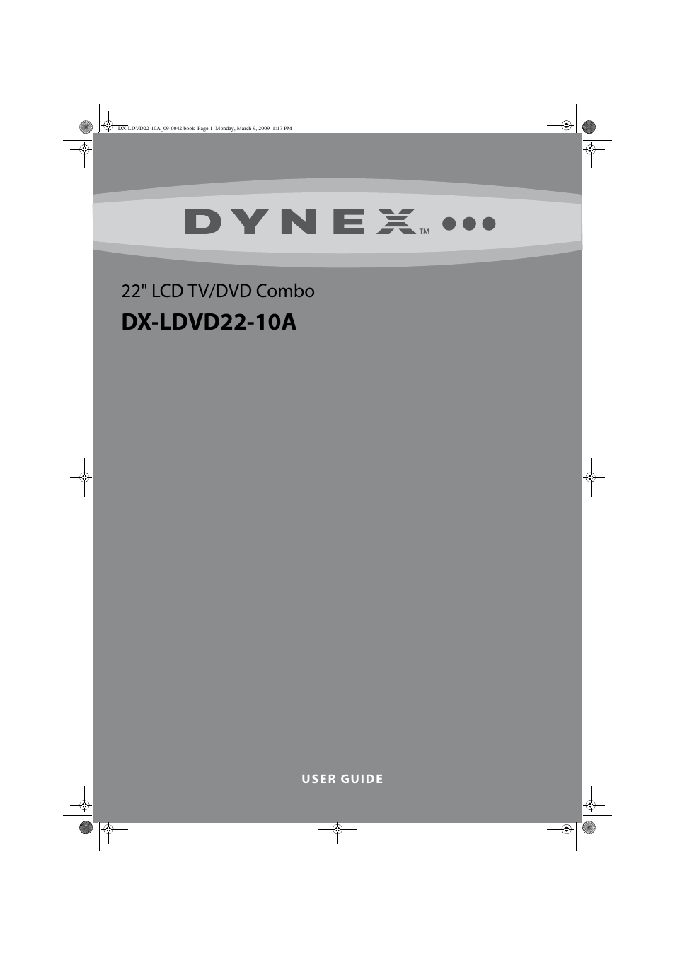 Dynex DX-LDVD22-10A User Manual | 32 pages