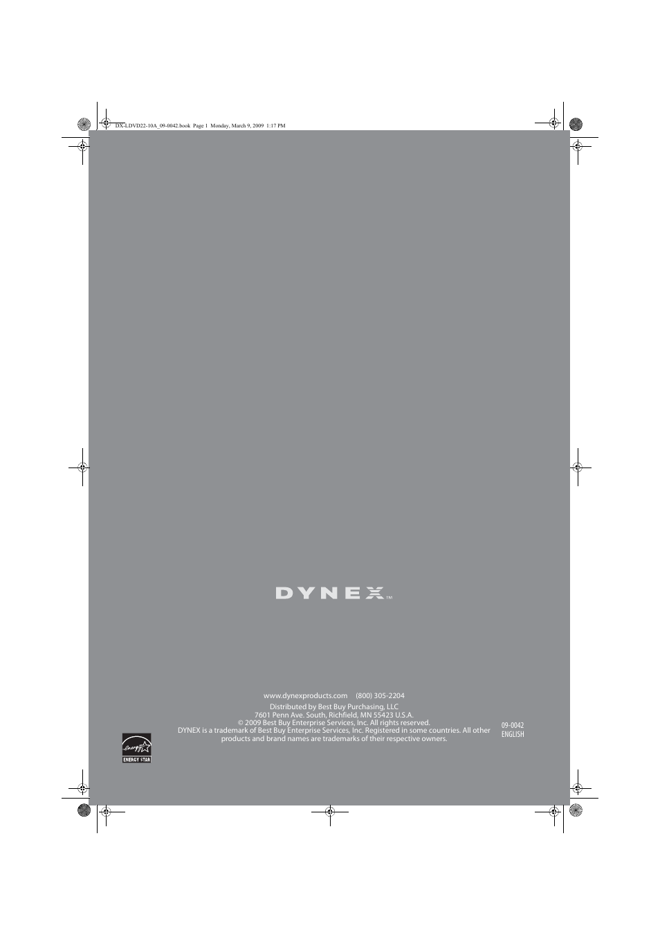 Dynex DX-LDVD22-10A User Manual | Page 32 / 32