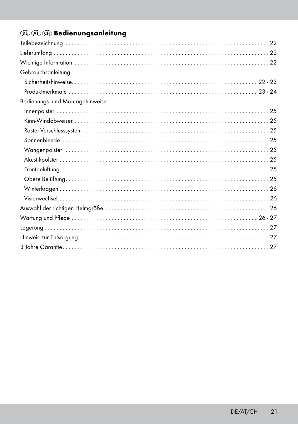 Crivit DS-MULTIX301 User Manual | Page 19 / 26