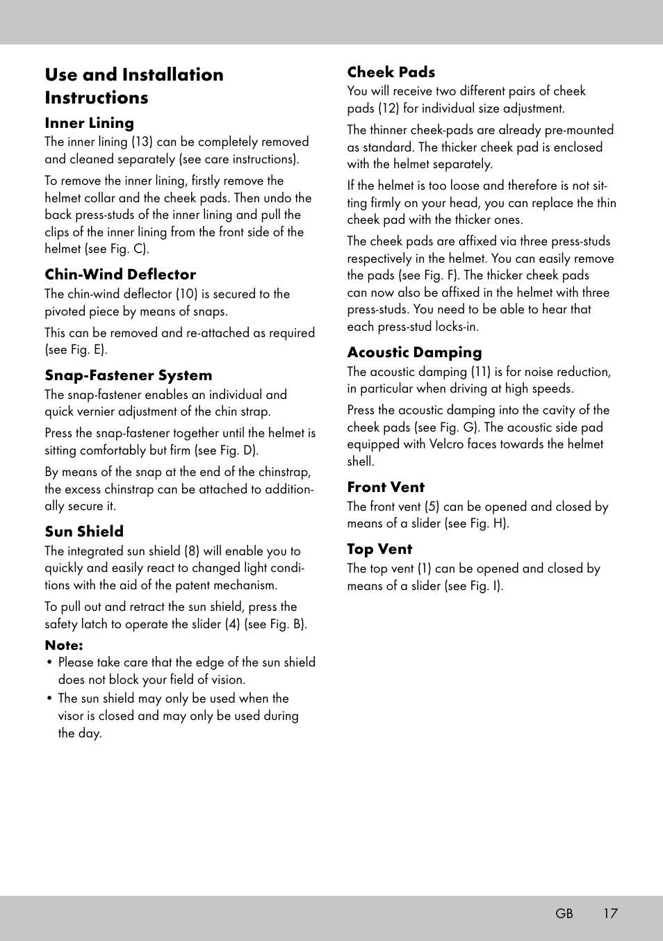 Use and installation instructions | Crivit DS-MULTIX301 User Manual | Page 15 / 26